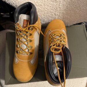 Timberland Field Boot Mid Lace Up Waterproof Color Wheat